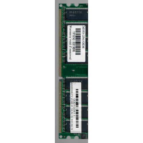 RAM MATRIX 8m84x-6 PC-133 256MB DDR RAM Arbeitsspeicher