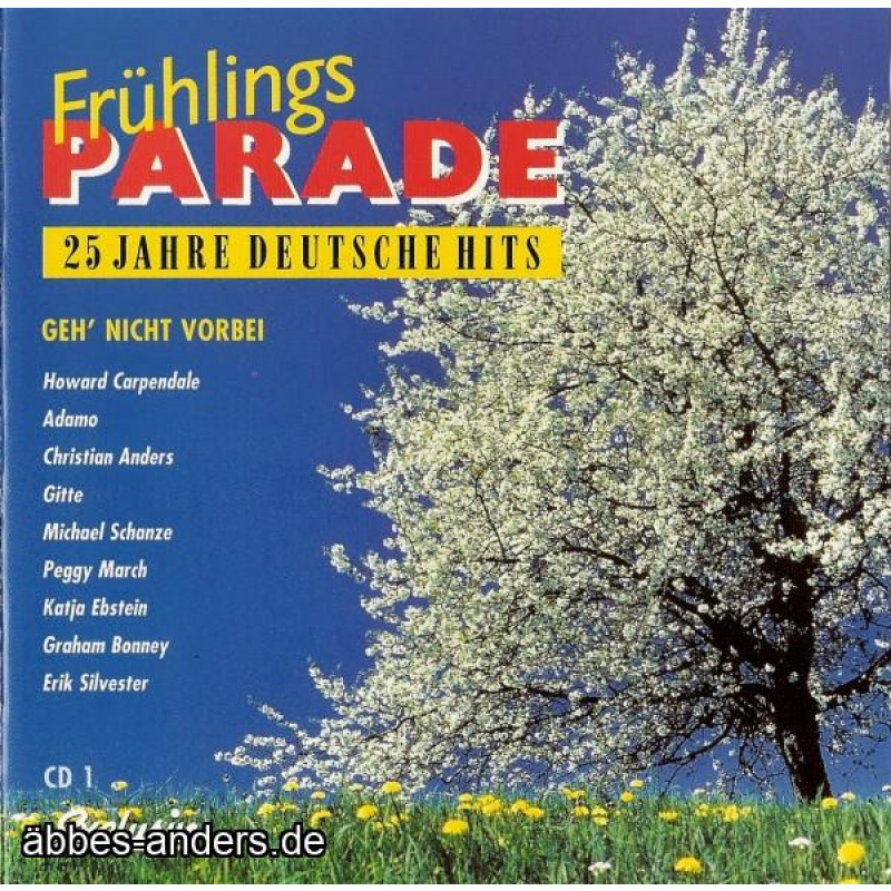 Various – Frühlingsparade (25 Jahre Deutsche Hits)